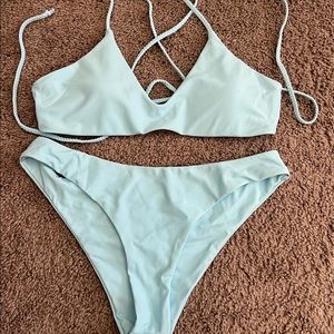 Baby blue Roxy bikini